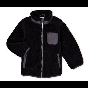 Baby boys or girls 18m Sherpa jacket wonder nation brand.